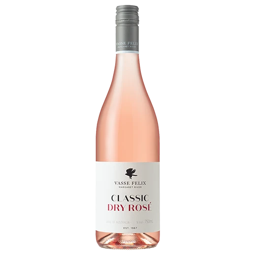A bottle of 2025 Vasse Felix Classic Dry Rosé 750ml Red Wine