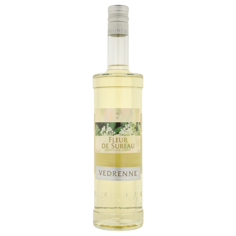 A bottle of Vedrenne Elderflower Liqueur (Fleur de Sureau) 20%  700ml