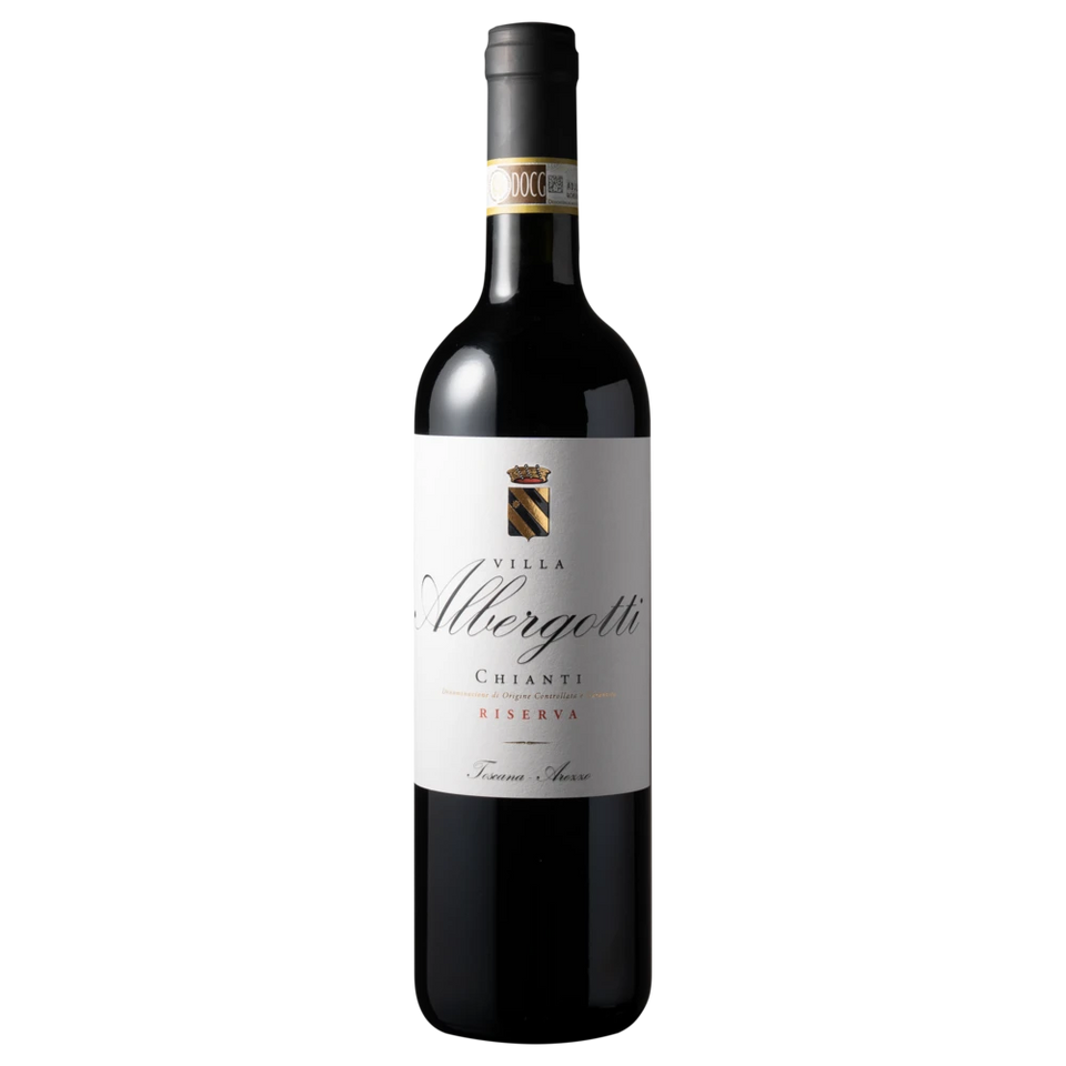 A bottle of 2019 Villa Albergotti Chianti Riserva DOCG 750ml Red Wine