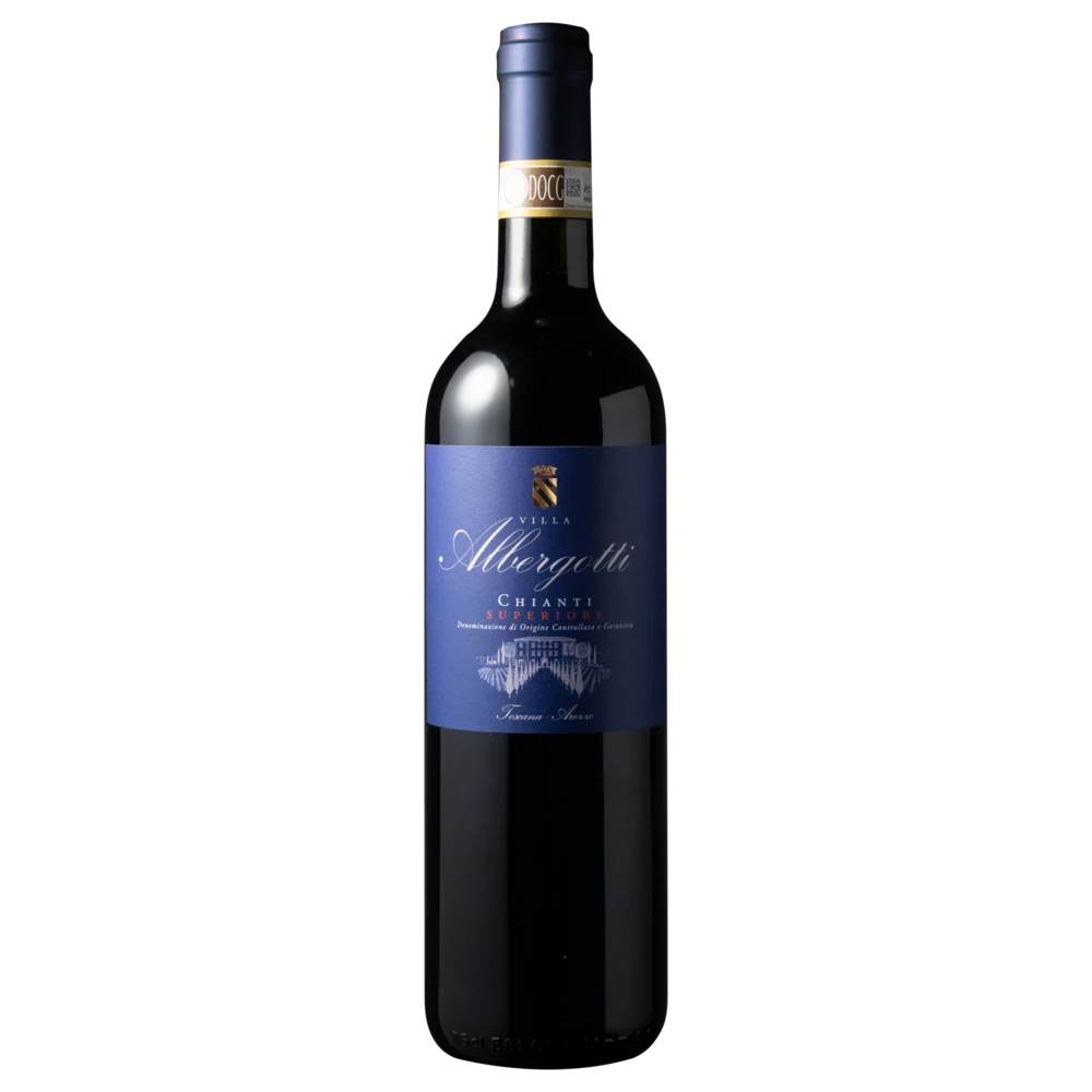 A bottle of 2021 Villa Albergotti Chianti Superiore DOCG 750ml Red Wine