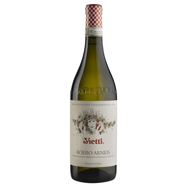 A bottle of 2024 Vietti Roero Arneis 750ml White Wine