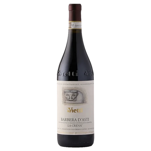 A bottle of 2021 Vietti Barbera D'Asti La Crena 750ml Red Wine