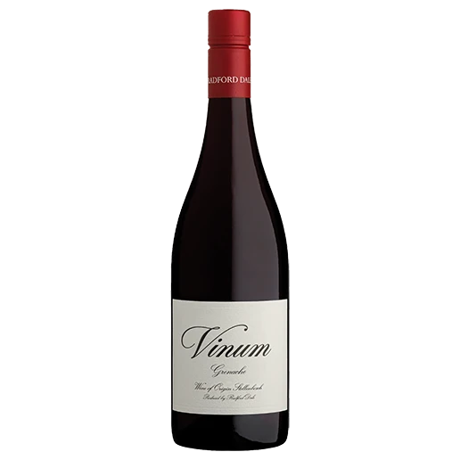 A bottle of 2022 Radford Dale Vinum Stellenbosch Grenache 750ml Red Wine