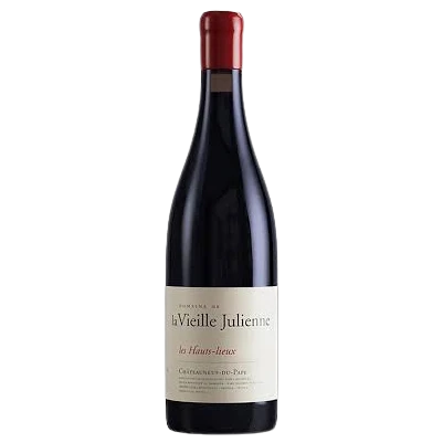 A bottle of 2021 Vieille Julienne Chateauneuf Du Pape Les Hauts Lieux 750ml Red Wine