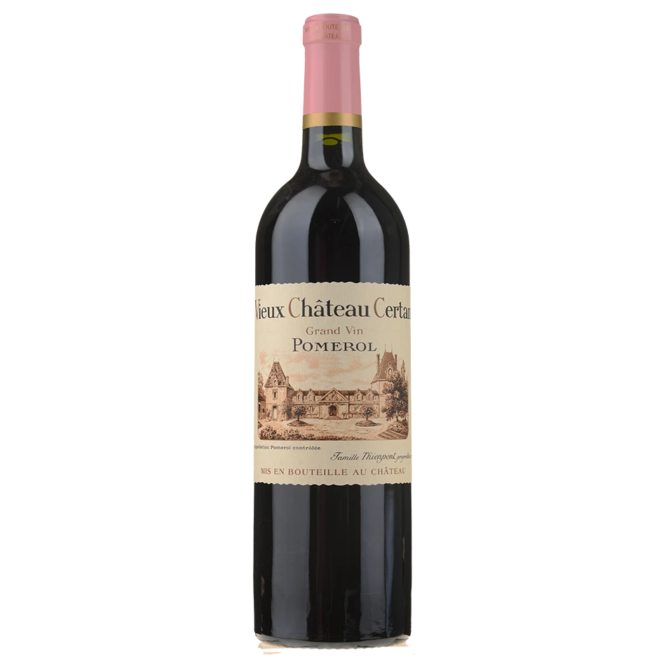 A bottle of 2022 Vieux Chateau Certan 3000ml Red Wine