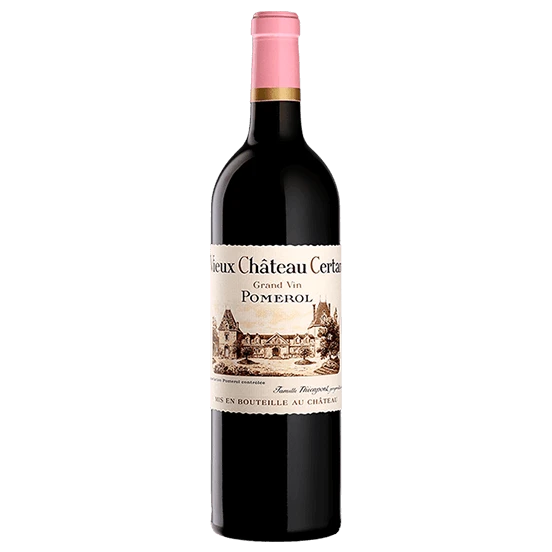 A bottle of 2022 Vieux Chateau Certan 375ml Red Wine