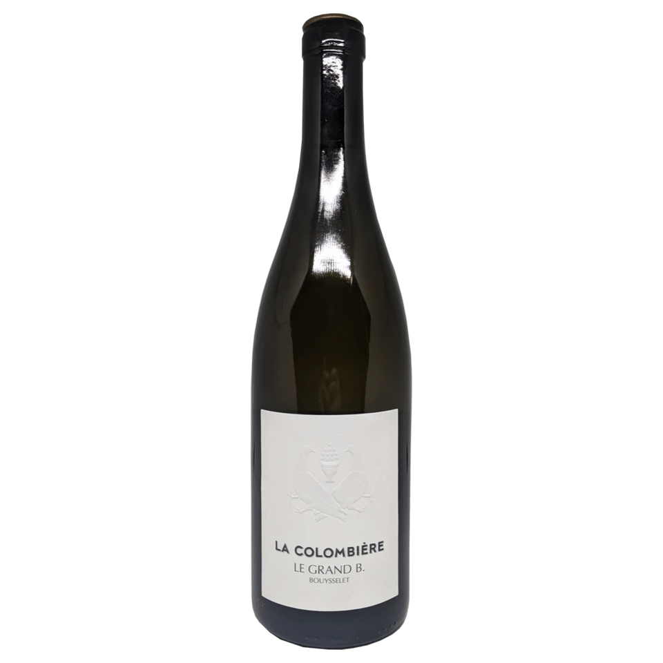 A bottle of 2020 La Colombiere VDF 'Le Grand B' white 750ml White Wine