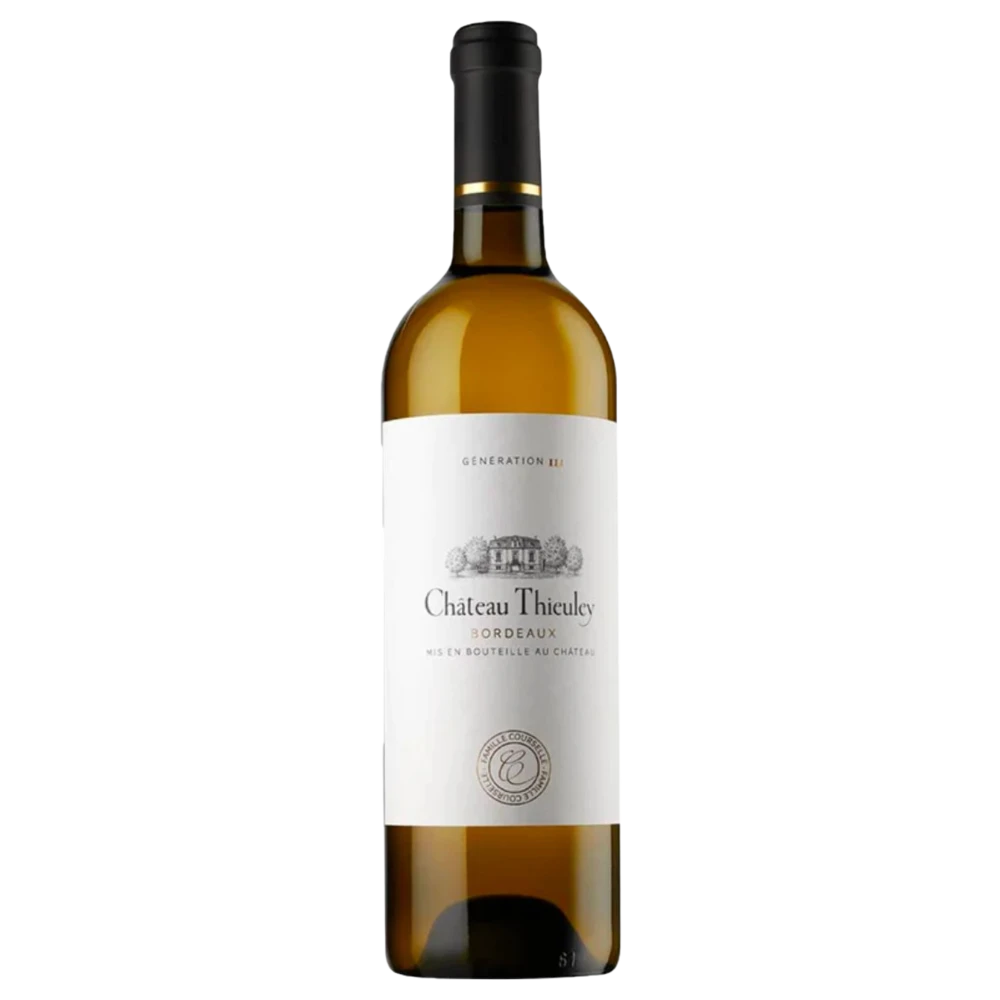 A bottle of 2023 Chateau Thieuley Bordeaux Generation 3 white 750ml White Wine