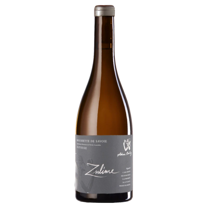 A bottle of 2022 Domaine Adrien Berlioz Savoie 'Zulime' white 750ml White Wine
