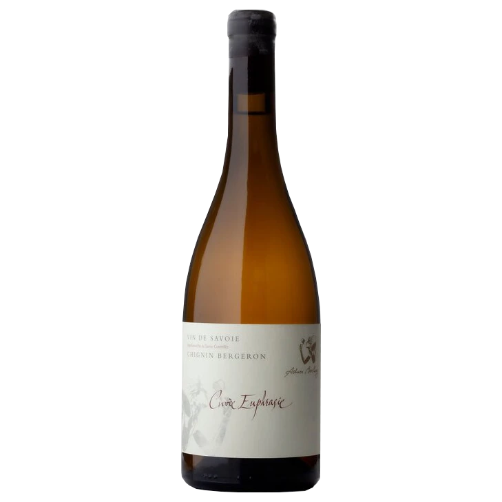 A bottle of 2022 Domaine Adrien Berlioz Savoie Chignin Bergeron 'Euphrasie' white 750ml White Wine
