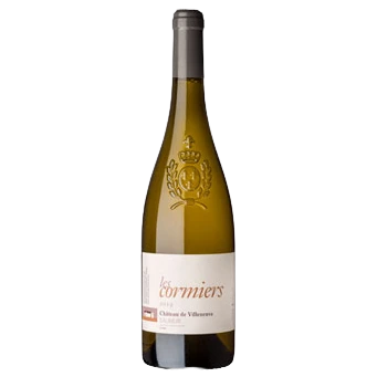 A bottle of 2021 Chateau de Villeneuve Saumur Blanc 'Les Cormiers' 750ml White Wine