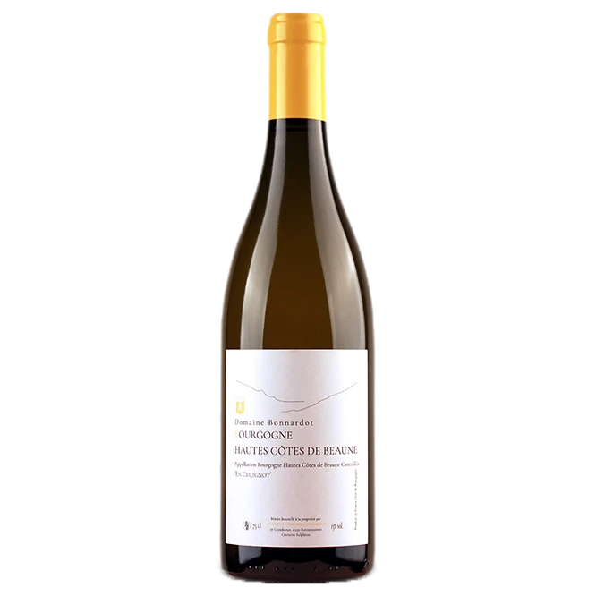 A bottle of 2021 Domaine Ludovic Bonnardot Bourgogne Cote d'Or 'Clos Botaveau' Monopole white 750ml White Wine