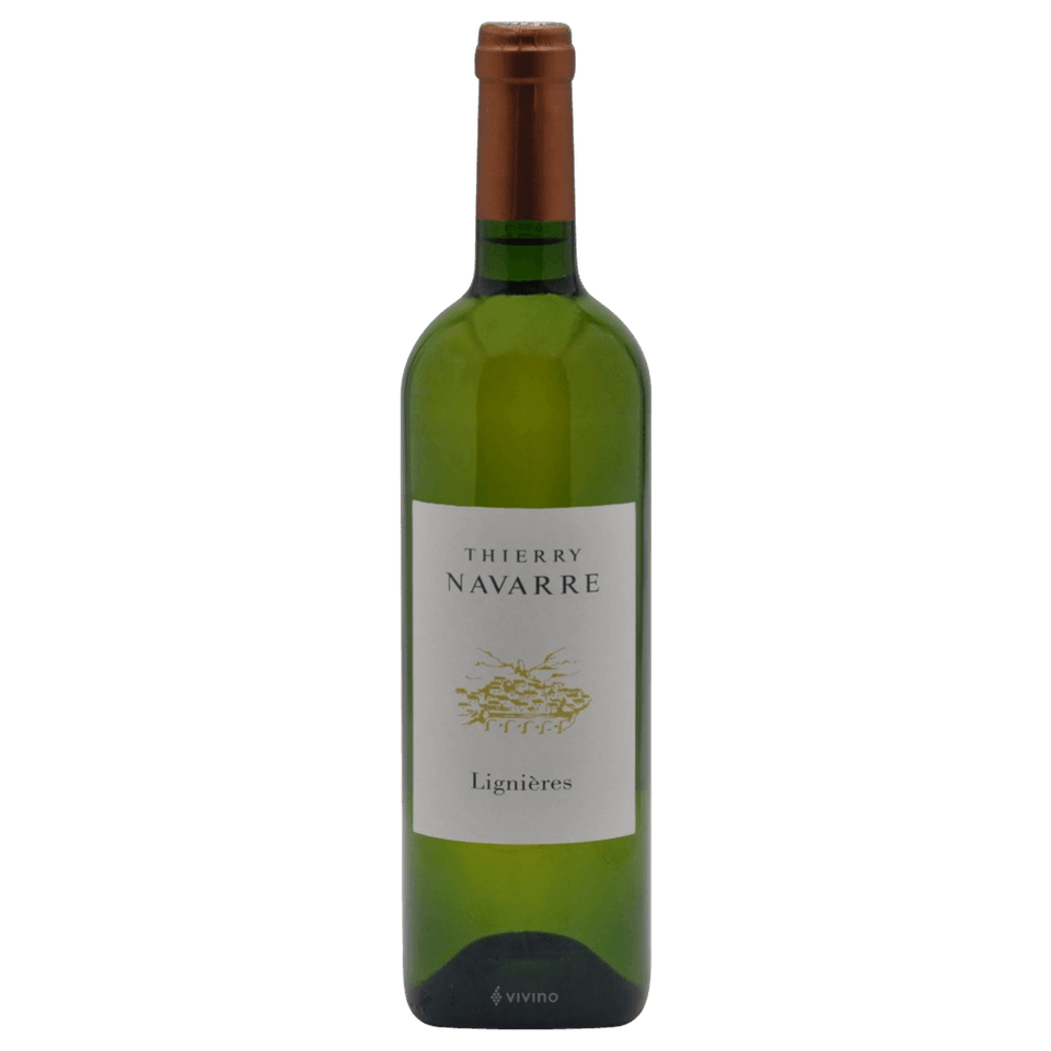 A bottle of 2022 Domaine Thierry Navarre VDF 'Lignieres' white 750ml White Wine