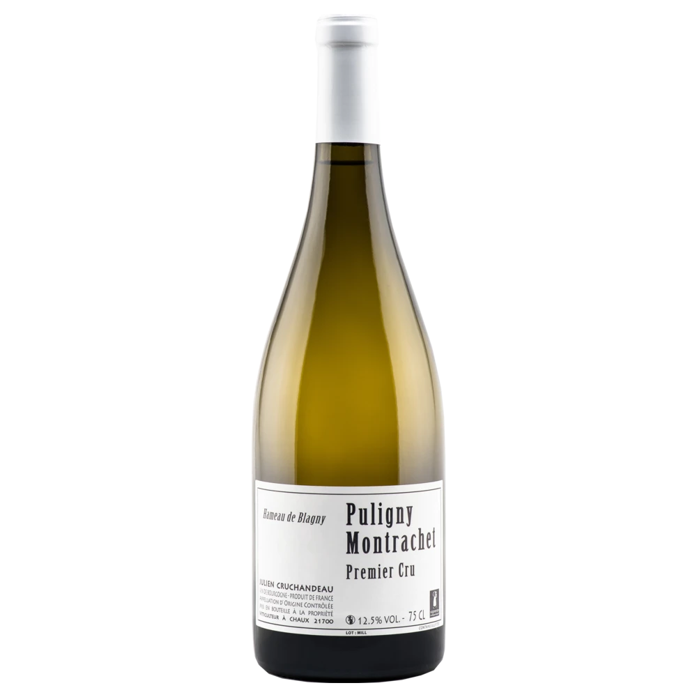 A bottle of 2022 Domaine Cruchandeau Puligny Montrachet 1er Cru 'Hameau de Blagny' white 750ml White Wine