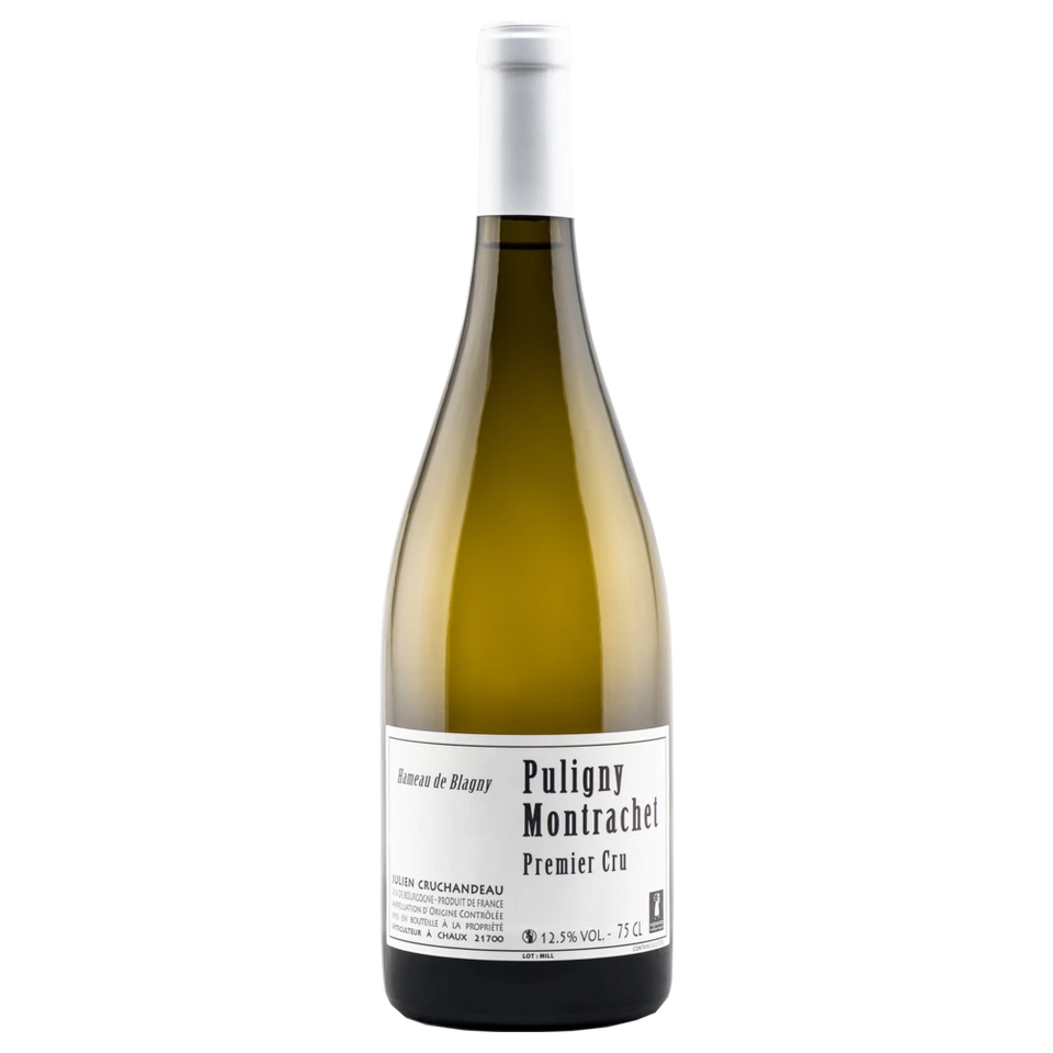A bottle of 2022 Domaine Cruchandeau Puligny Montrachet 1er Cru 'Hameau de Blagny' white 750ml White Wine