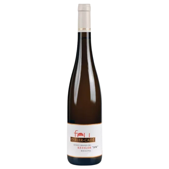 A bottle of 2020 Domaine Dirler Cade Alsace Riesling Grand Cru Kessler Cuvée "Heisse Wanne" white 750ml White Wine
