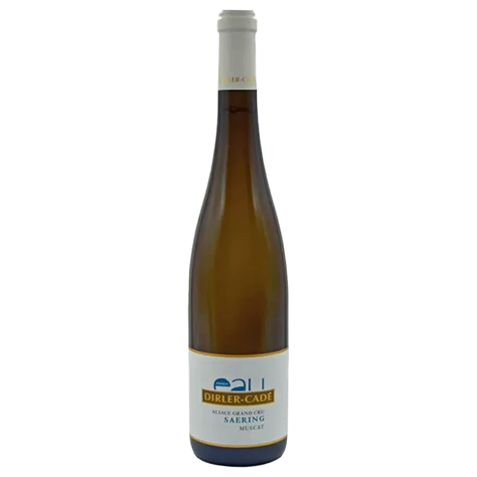A bottle of 2020 Domaine Dirler Cade Alsace Muscat Grand Cru Saering 'Elément Eau' white 750ml White Wine