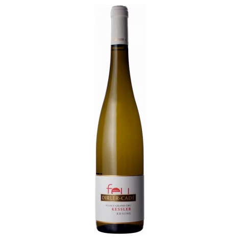 A bottle of 2021 Domaine Dirler Cade Alsace Riesling Grand Cru Kessler 'Elément Feu' white 750ml White Wine