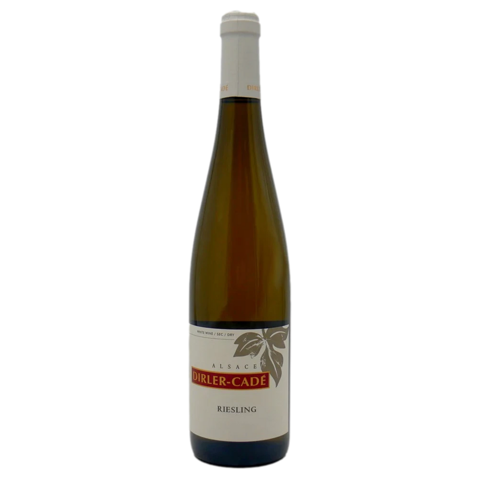 A bottle of 2022 Domaine Dirler Cade Alsace Riesling white 750ml White Wine