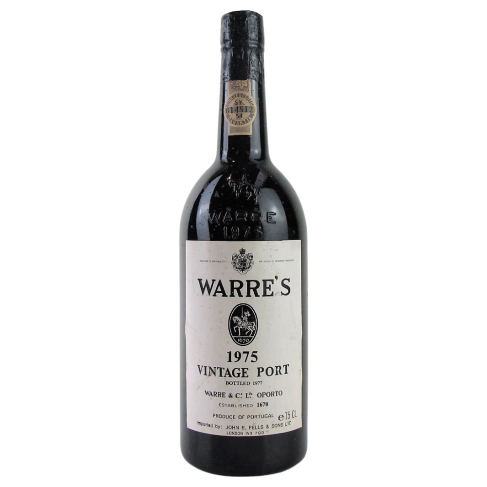 A bottle of 1975 Warre'S 750ml Red Wine