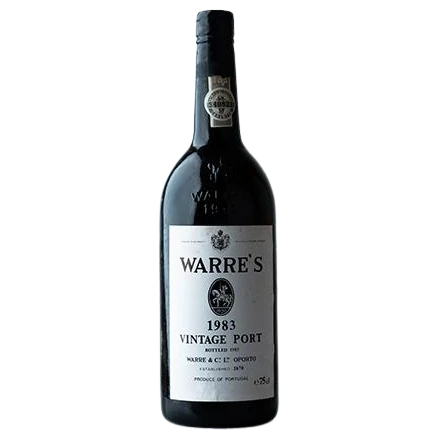 A bottle of Warre's 1983 750ml Red Wine