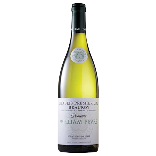 A bottle of 2022 Domaine William Fèvre Chablis Premier Cru Beauroy Domaine 750ml White Wine