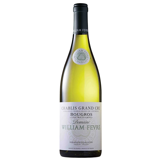 A bottle of 2022 Domaine William Fèvre Chablis Grand Cru Bougros "Côte de Bouguerots" Domaine 750ml White Wine
