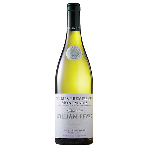 A bottle of 2022 Domaine William Fèvre Chablis Premier Cru Montmains Domaine 750ml White Wine