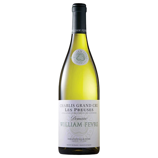 A bottle of 2022 Domaine William Fèvre Chablis Grand Cru Les Preuses Domaine 750ml White Wine