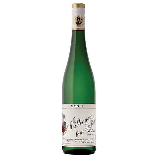 A bottle of 2023 Egon Müller Wiltinger Braune Kupp Riesling Kabinett 750ml White Wine