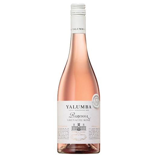 A bottle of 2024 Yalumba Samuel's Collection Barossa Grenache Rosé 750ml Red Wine