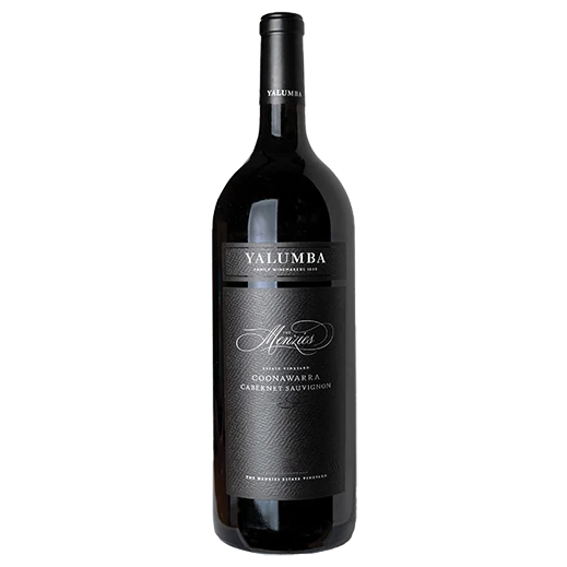 A bottle of 2018 Yalumba The Menzies Cabernet Sauvignon 1500ml Red Wine