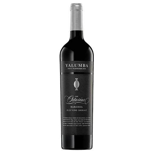 A bottle of 2018 Yalumba The Octavius Shiraz 1500ml Red Wine