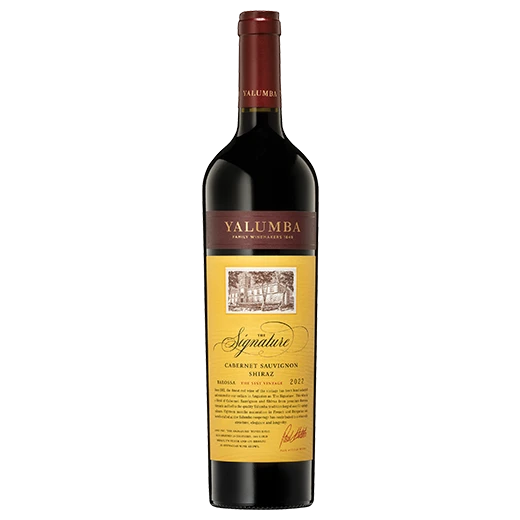 A bottle of 2022 Yalumba The Signature 750ml Red Wine