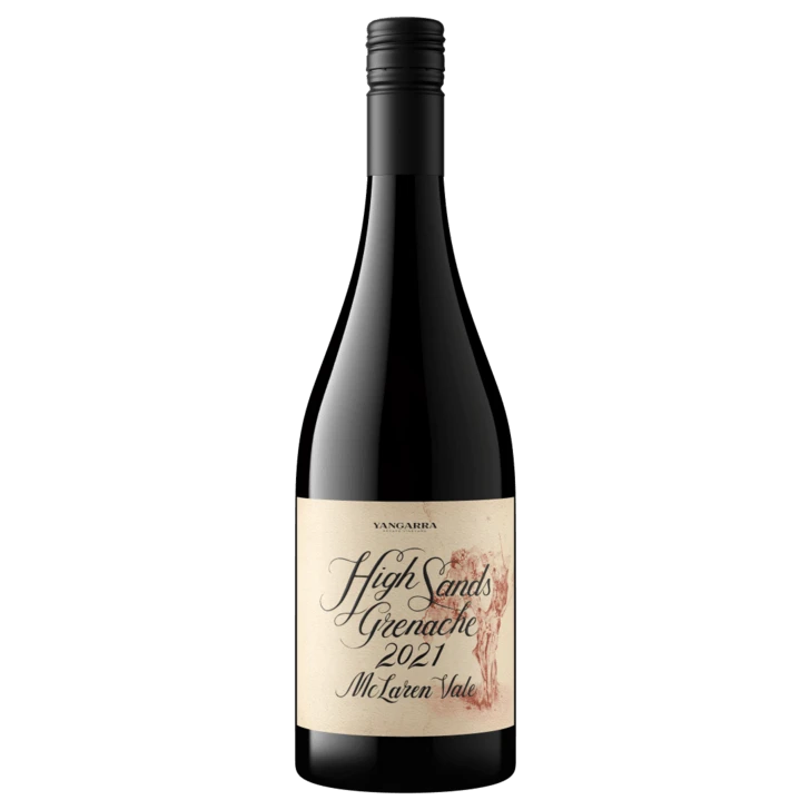 A bottle of 2021 Yangarra High Sands Grenache 750ml Red Wine