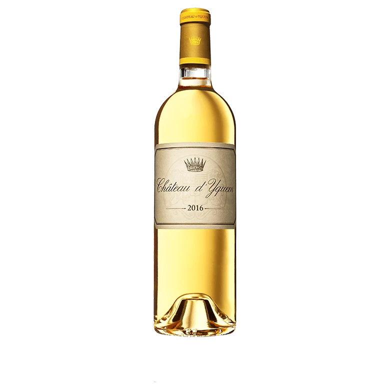 A bottle of 2016 Chateau Yquem 9000ml White Wine