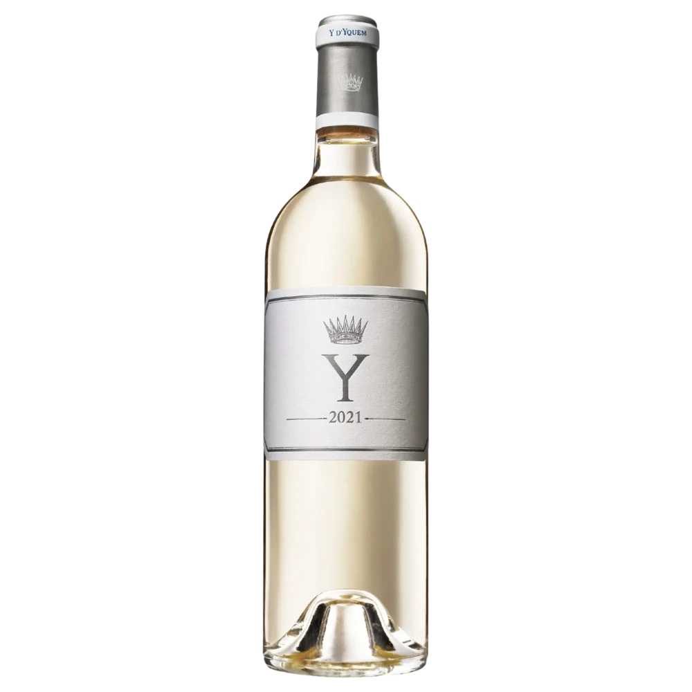A bottle of 2021 Y D'Yquem 3000ml White Wine