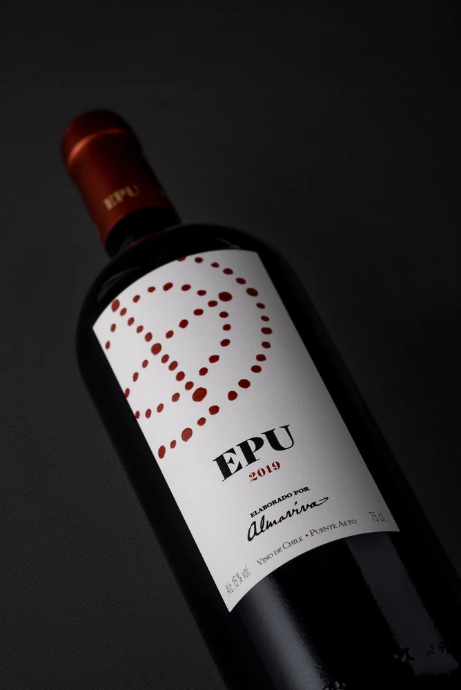 A bottle of 2021 Epu 750ml Red Wine