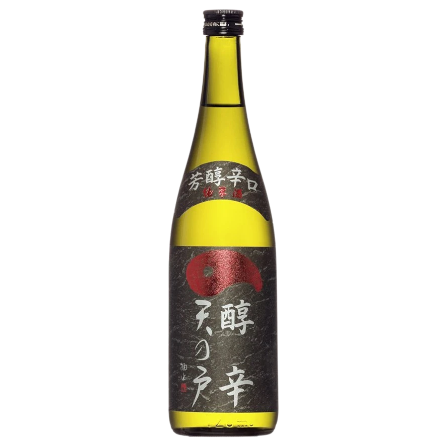 A bottle of Amanoto Junkara Junmai 300ml