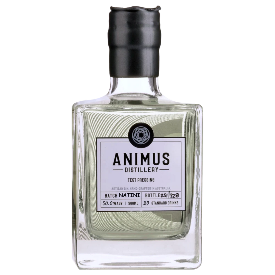 A bottle of Animus Test Pressing #3 Natini 500mL 500ml