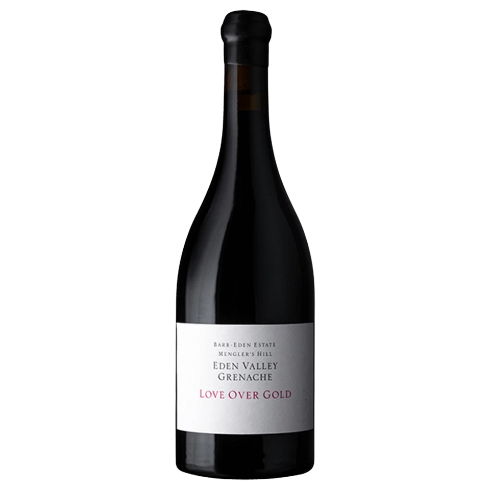 A bottle of Barreden Love Over Gold Grenache 2021 750ml Red Wine