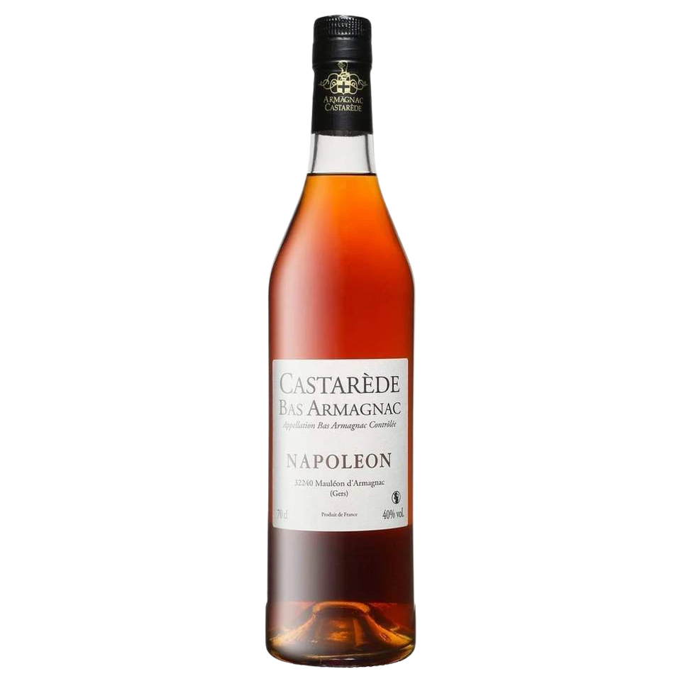A bottle of Castarede Armagnac Napoleon 15yrs 40% 700ml