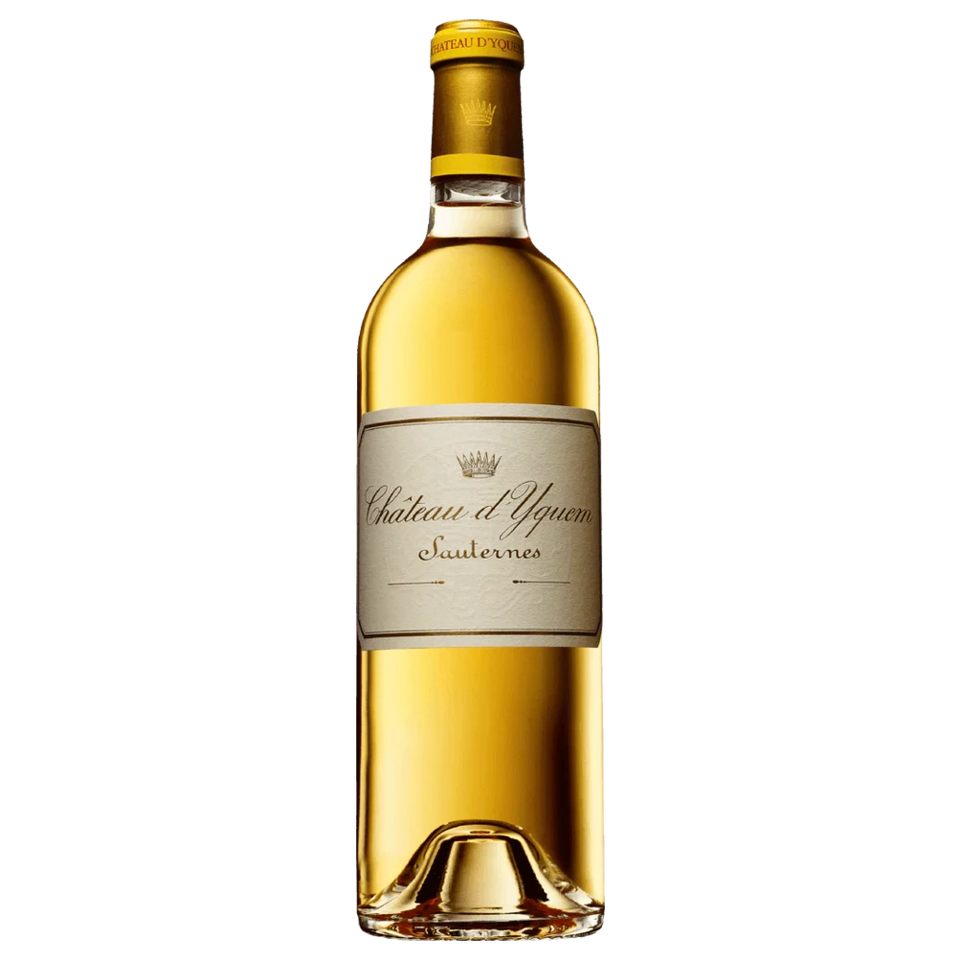 A bottle of Chateau d'Yquem 2019 375mL 750ml White Wine