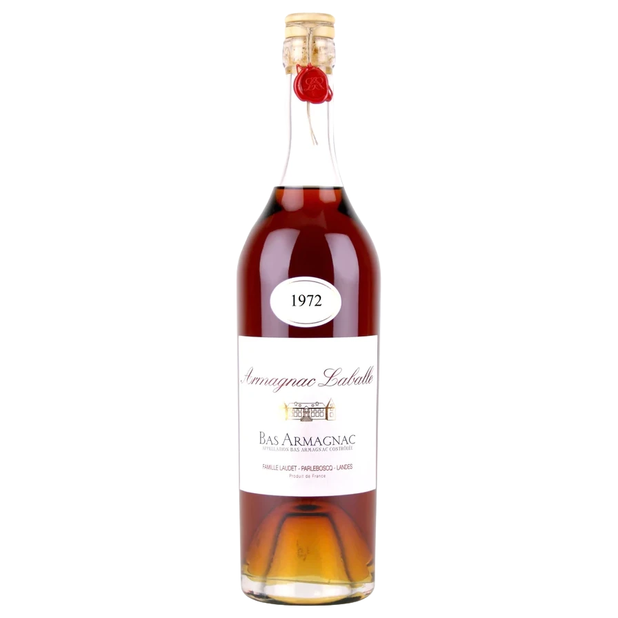 A bottle of Château Laballe Bas Armagnac 1972 700mL 700ml