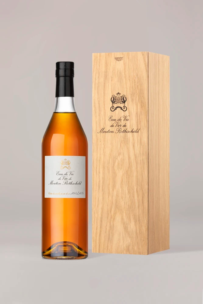 A bottle of Château Mouton Rothschild Eau de vie de vin 700mL 700ml