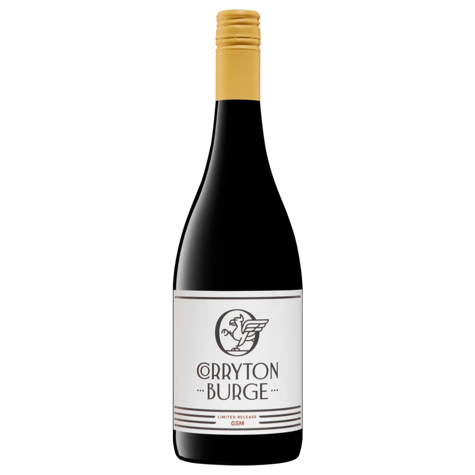 A bottle of Corryton Burge Limited Release Grenache Shiraz Mataro 2022 750ml Red Wine