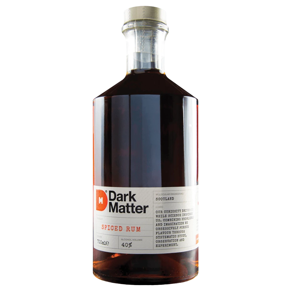 A bottle of Dark Matter Spiced Rum 700ml