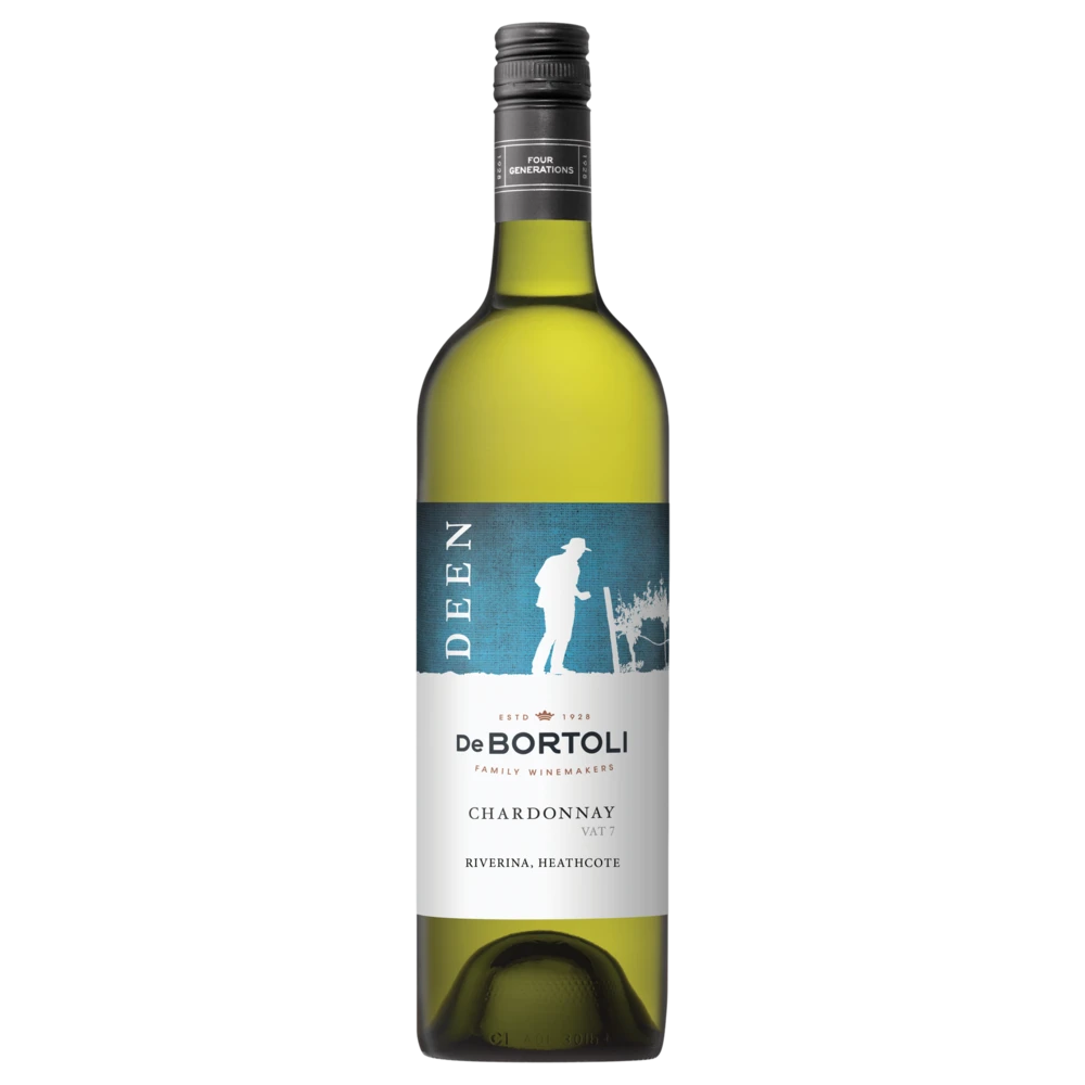 A bottle of 2022 De Bortoli Deen Chardonnay 750ml White Wine