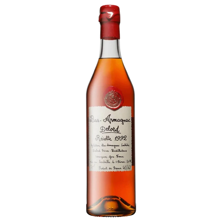 A bottle of Delord Bas Armagnac 40% 700ML 1992 700ml