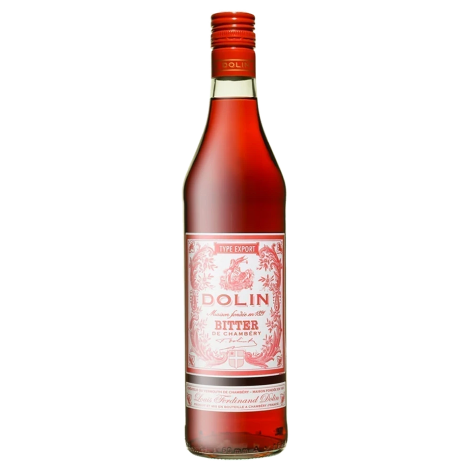 A bottle of Dolin Bitter de Chambery 16% 750ml
